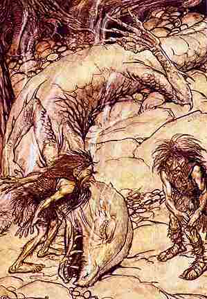 Alberich is one abusive cursed dwarf!